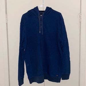 Dark/Navy Blue RVCA Hoodie